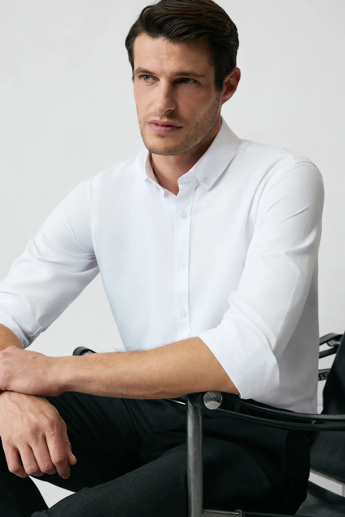 Slim Fit Oxford Gömlek